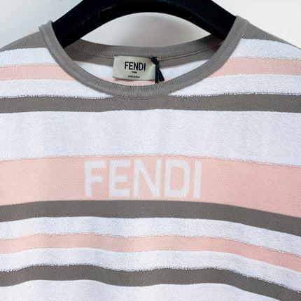 FENDI 26S SHORT SLEEVE KNIT TOP 138