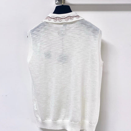 LOEWE 26S SLEEVELESS POLO SHIRT 399