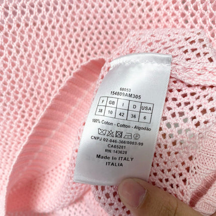 DIOR 26S SHORT-SLEEVED SWEATER 1265
