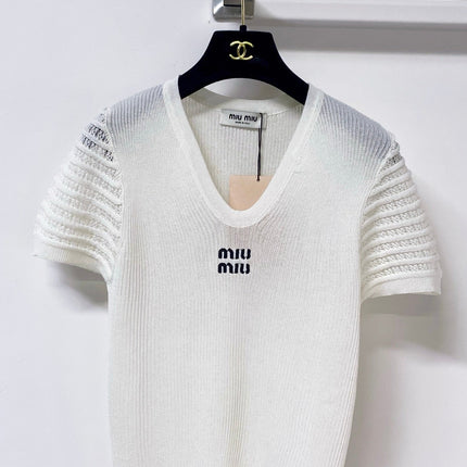 MIUMIU 26S SHORT SLEEVE T-SHIRT 1148