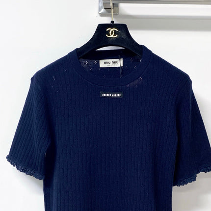 MIUMIU 26S SHORT SLEEVE T-SHIRT 1243