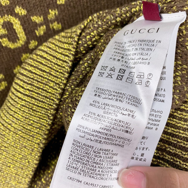 GUCCI 26S SHORT-SLEEVE KNIT SWEATER 524
