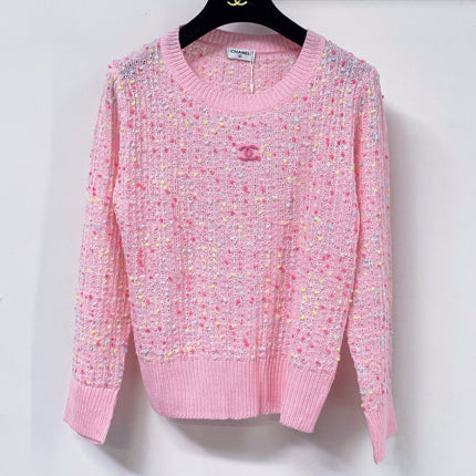 CHANEL 26S CREWNECK KNIT SWEATER 1501