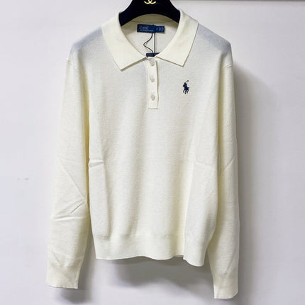 RALPH LAUREN 26S LONG-SLEEVE KNIT POLO 649