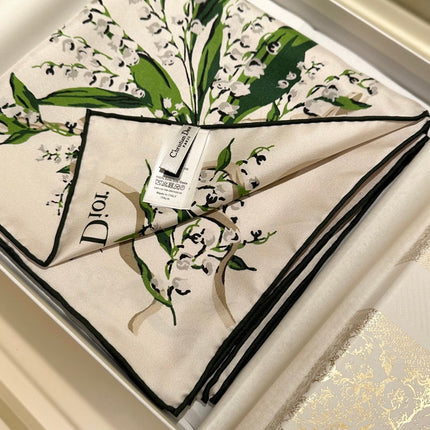DIOR 26S SCARF 90CM IN SILK 318393