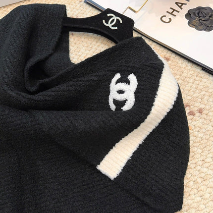 CHANEL 25S SCARF 175 CM IN  WOOL CASHMERE 943159