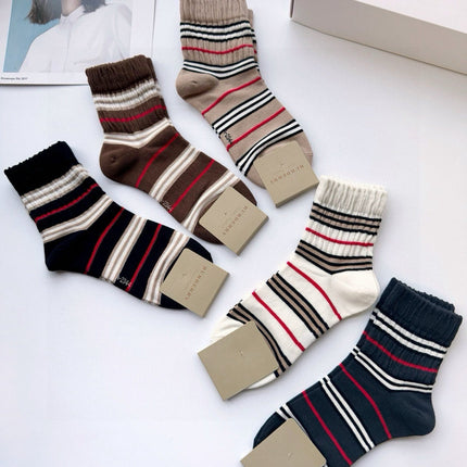 BURBERRY 26S ANKLE SOCKS 562521 (1 BOX)