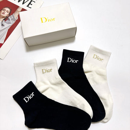 DIOR 26S ANKLE SOCKS 403637 (1 BOX)