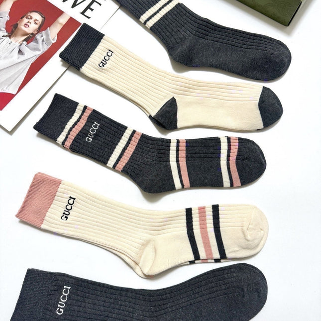 GUCCI 26S CREW SOCKS 403653 (1 BOX)