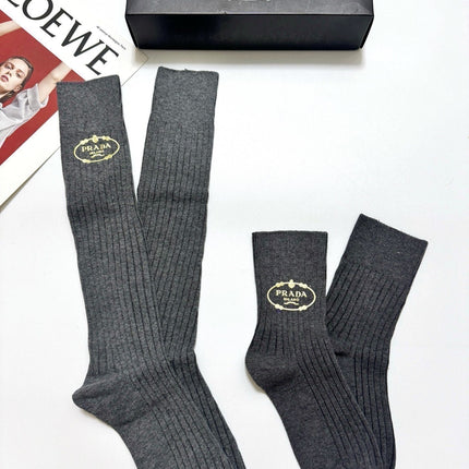 PRADA 26S CREW SOCKS 408722 (1 BOX)