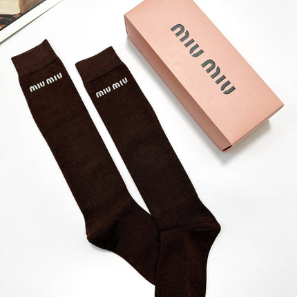 MIUMIU 26S CREW SOCKS 413921 (1 BOX)
