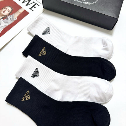 PRADA 26S ANKLE SOCKS 413923 (1 BOX)
