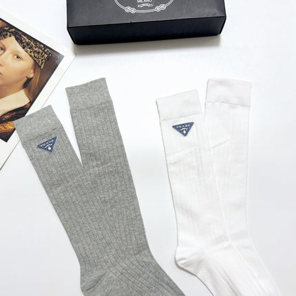 PRADA 26S CREW SOCKS 421085 (1 BOX)