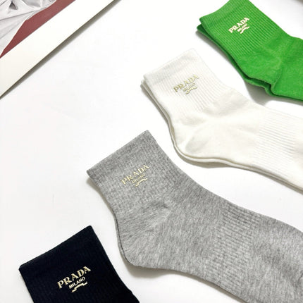 PRADA 26S ANKLE SOCKS 421097 (1 BOX)