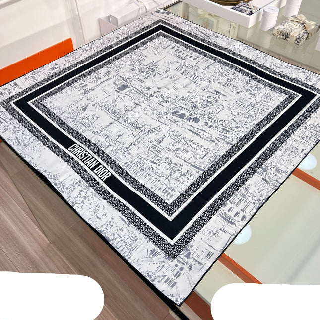 DIOR 26S SCARF 90CM IN SILK 198371