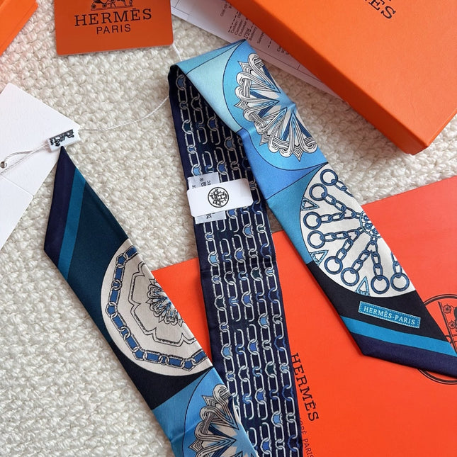 HERMES 26S SCARF 86 IN SILK 309604