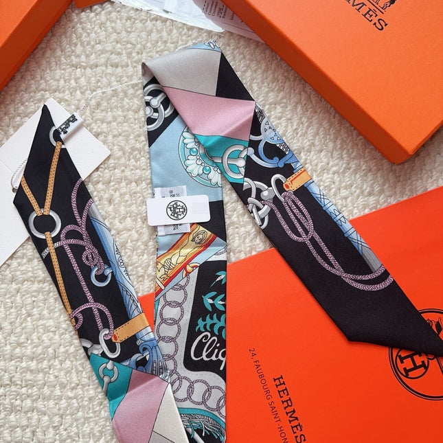 HERMES 26S SCARF 86 IN SILK 309643
