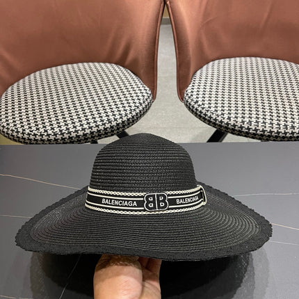 BALENCIAGA 26S WIDE-BRIMMED HAT STYLE 108