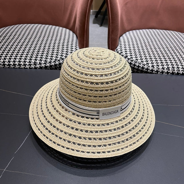BALENCIAGA 26S WIDE-BRIMMED HAT STYLE 78