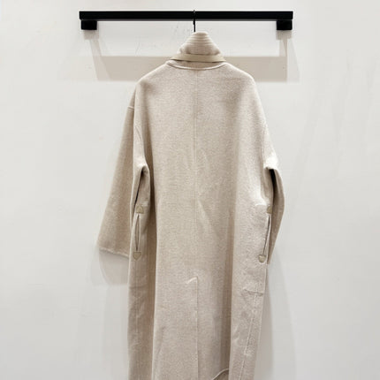 HERMES 25S LONG CASHMERE COAT 156