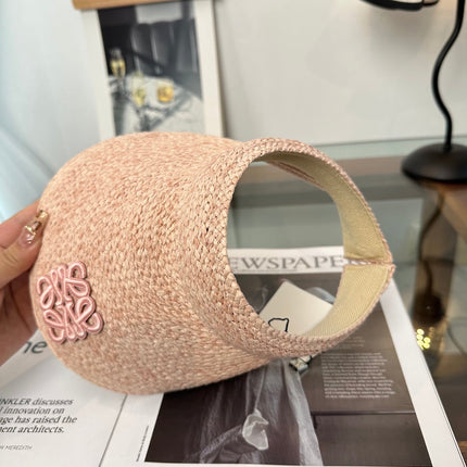 LOEWE 26S RAFFIA SUN VISOR HAT STYLE 199
