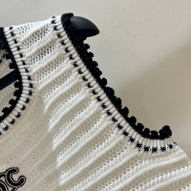 CELINE 26S CROPPED TANK TOP 408