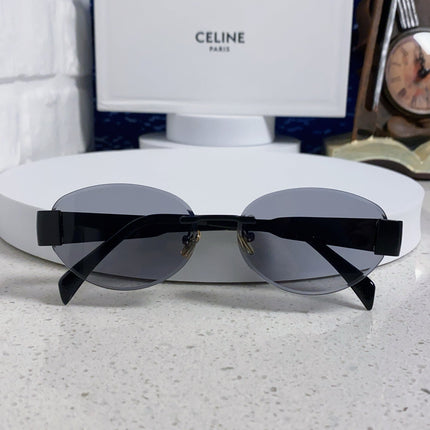 CELINE 26S RIMLESS OVAL FRAME IN METAL 493102
