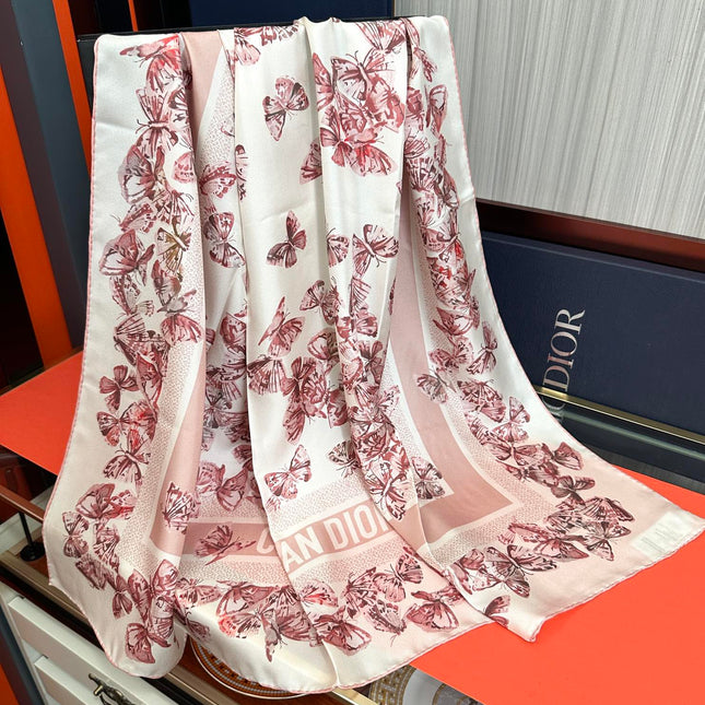 DIOR 26S SCARF 90CM IN SILK 295707