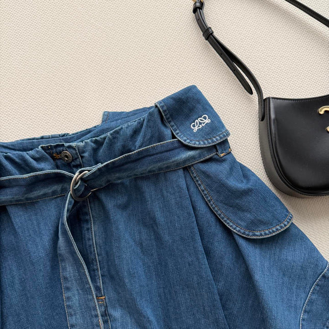 LOEWE 26S DENIM SKIRT 418