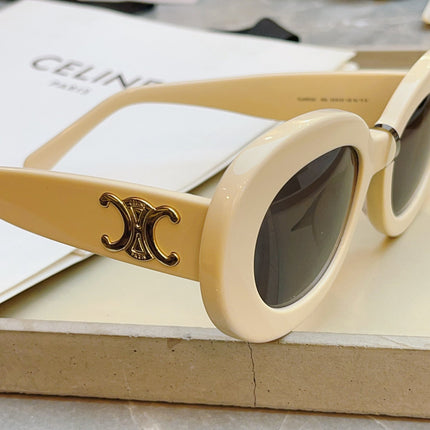 CELINE 26S OVERSIZED ROUND FRAME IN ACETATE 483330