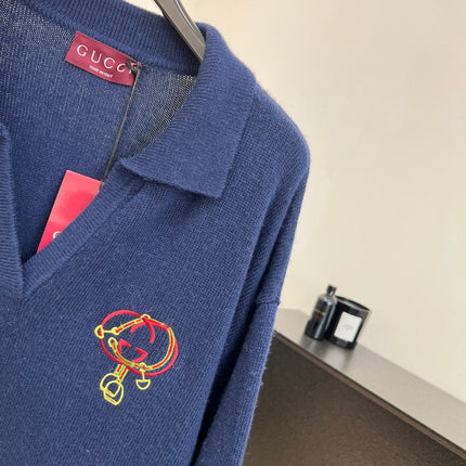 GUCCI 26S KNIT POLO SHIRT 254