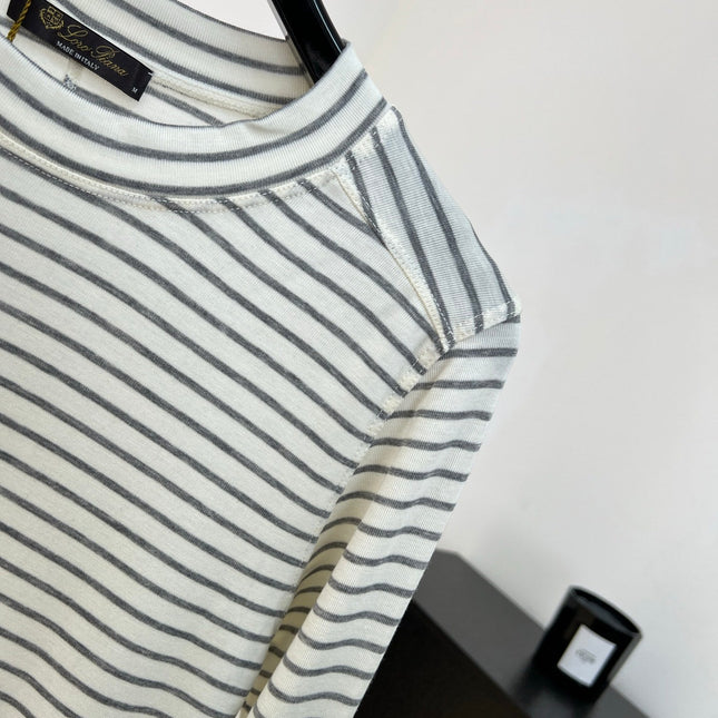 LORO PIANA 26S LONG SLEEVE KNIT SWEATER 675
