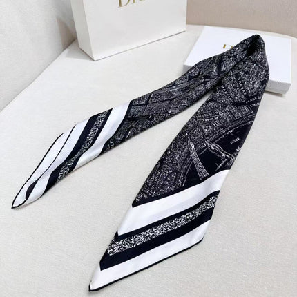 DIOR 26S SCARF 90CM IN SILK 313214