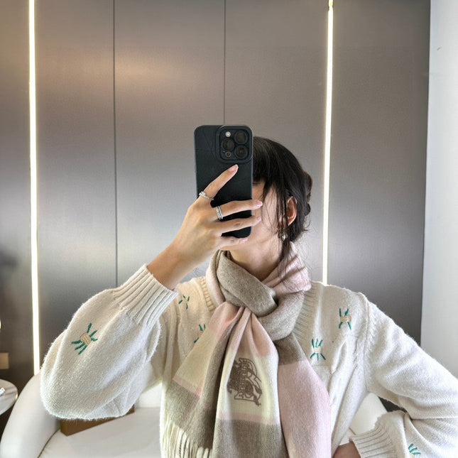 BURBERRY 26S SCARF 180CM IN CASHMERE 278706