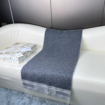 DIOR 26S SCARF 180CM IN CASHMERE 257325