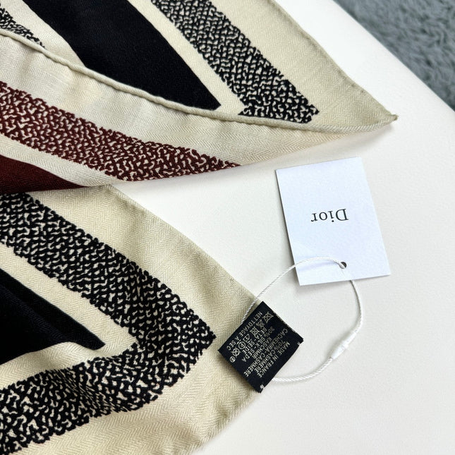 DIOR 26S SCARF 140CM IN CASHMERE SILK 304566