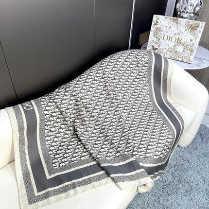 DIOR 26S SCARF 140CM IN CASHMERE SILK 304568
