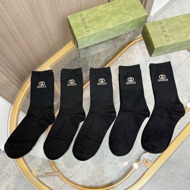 GUCCI 26S CREW SOCKS 395173 (1 BOX)
