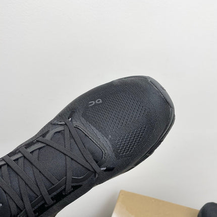 LOEWE 26S CLOUDTILT SNEAKER IN BLACK RECYCLED POLYESTER