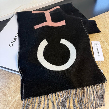 CHANEL 26S SCARF 200 IN CASHMERE 509076