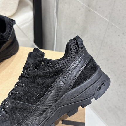 ALO 25S SALOMON AERO GLIDE 3 IN BLACK SUEDE