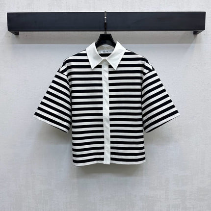 MAXMA 25S STRIPED SHIRT IN COTTON 264534
