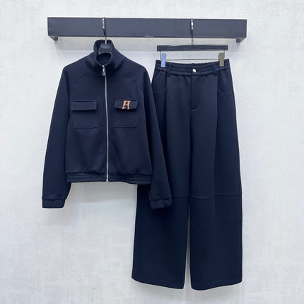 HERMES 26S TWO-PIECE TRACKSUIT SET 824