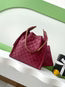 CC 25C HOBO BAGS 40CM DARK RED GRAINED CALFSKIN