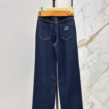 MIUMIU 26S WIDE LEG JEANS 974