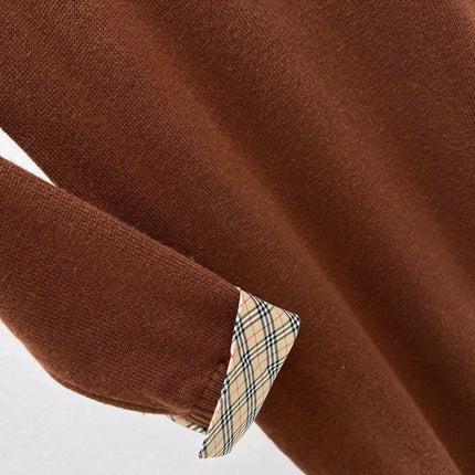 BURBERRY 26S TURTLENECK KNIT DRESS 420
