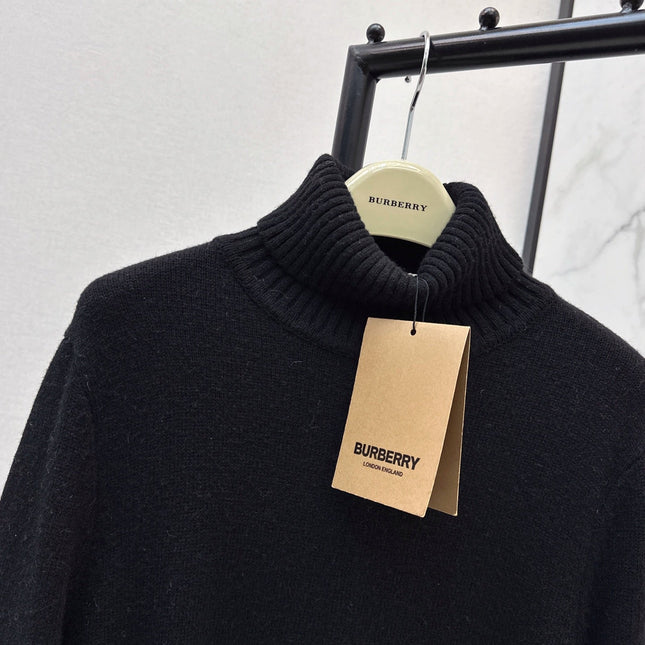 BURBERRY 26S TURTLENECK KNIT DRESS 419