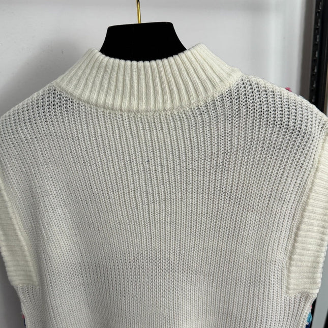 HERMES 25S SLEEVELESS KNITTED VEST 464