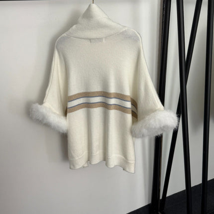 DIOR 26S SHORT SLEEVE HIGH NECK KNIT SWEATER 996