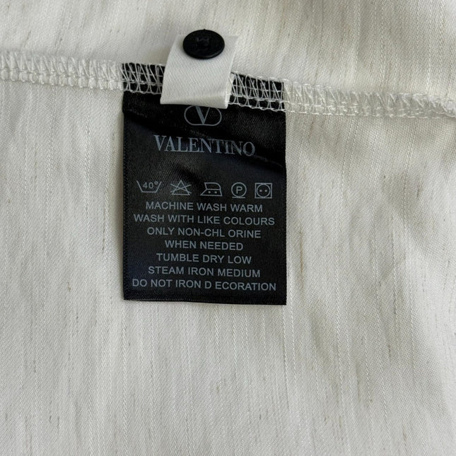VALENTINO 26S LONG-SLEEVE SHIRT & WIDE-LEG PANTS SET 378